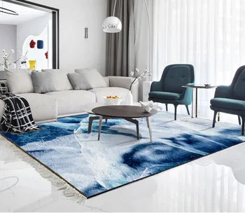 

pvc self-adhesive wallpaper Modern minimalist beautiful dream abstract ice pattern living room bedroom carpet floor