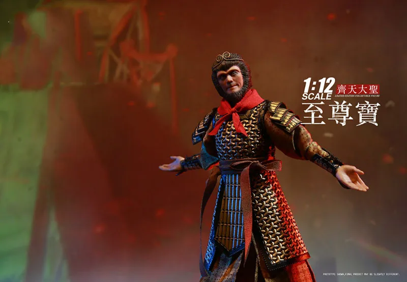 Коллекционная модель 1/12, китайская Одиссея, LT-002, ZhiZunbao, Король обезьян, фигурка, модель для фанатов, подарки