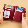 Female Wallets Genuine Leather Wallet Women Fashion Luxury Vertical Short Anti Theft RFID Credit Card Holder Woman Purse Wallet ► Photo 3/6