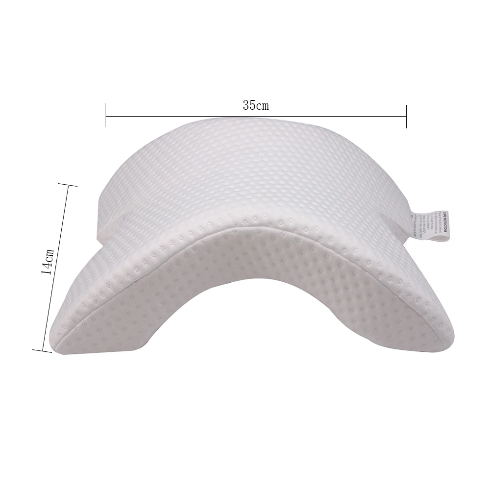 1PCS Memory Foam защитная подушка для шеи постельные принадлежности Бытовая медленная отскока памяти анти-давление подушка для рук здоровье шеи пара подушка - Цвет: 1PCS