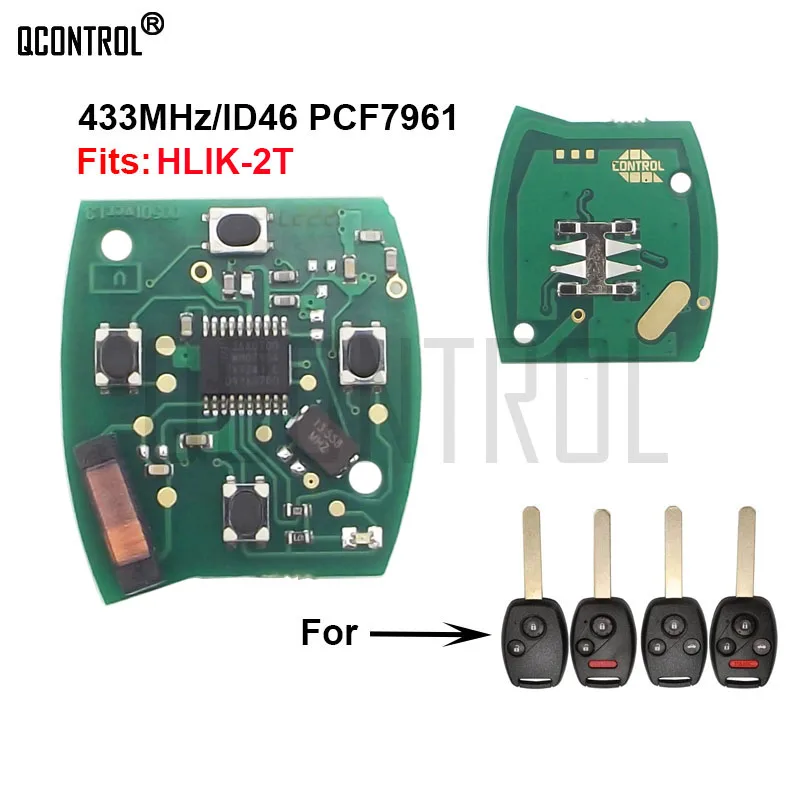 Плата дистанционного управления автомобилем QCONTROL для Honda HLIK-2T Accord Element пилотный