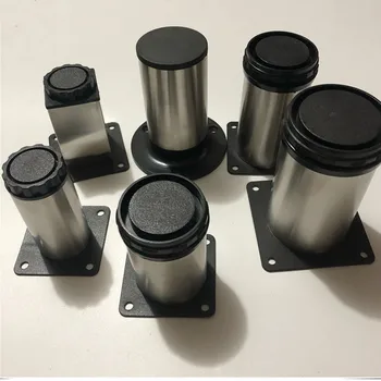 

5CM-20CM Furniture Adjustable Cabinet Legs Stainless Steel Furniture Legs Cabinet Table Sofa Bed Feet Furniture Legs Feet
