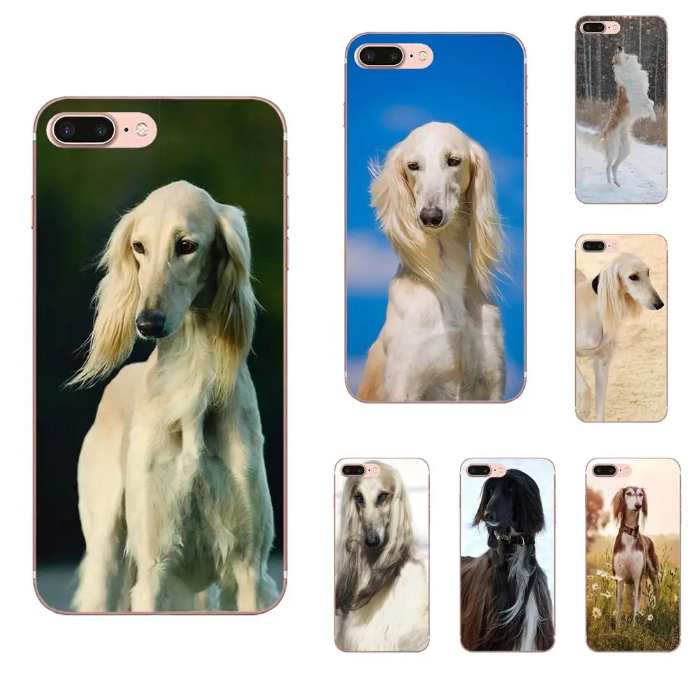Мягкие афганские щенки Хаунд для Xiaomi CC9 CC9E Mi 3 4 4i 5 бритьев 6 6X 8 9 SE Play Plus Pro Lite A1 Mix 2 Note