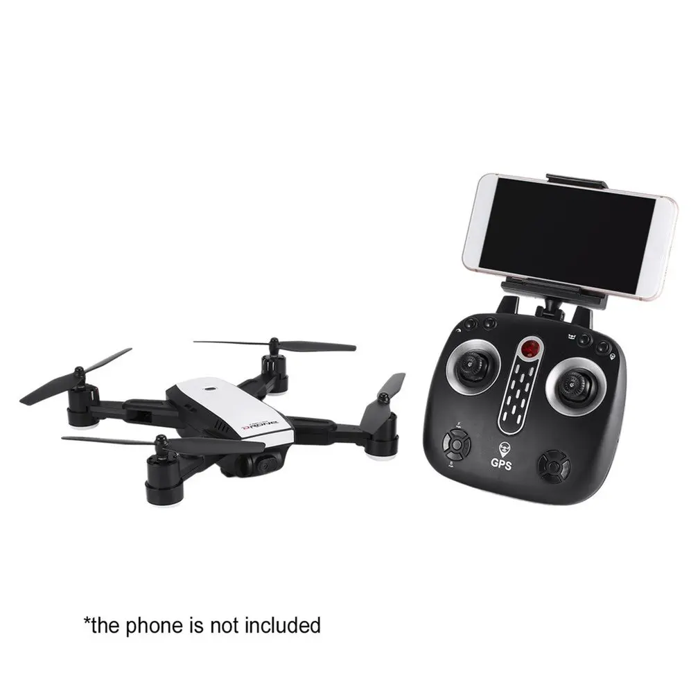 2,4G FPV складной gps Дрон Смарт RC Квадрокоптер с 0.3MP/720P Регулируемая Wi-Fi камера в режиме реального времени удержание высоты Безголовый режим игрушка