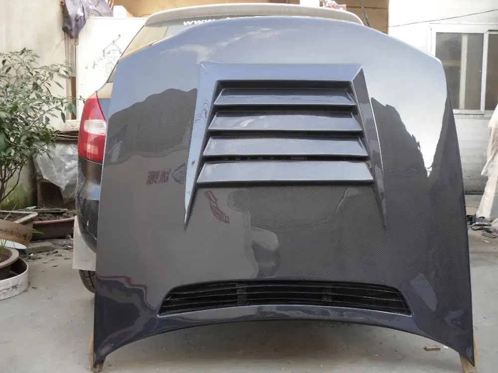 Для Skyline R32 GTR Dmax ВЕНТИЛИРУЕМЫЙ КАПОТ из углеродного волокна CF