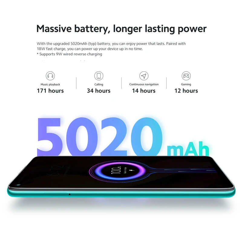 Глобальная версия смартфона Xiaomi Redmi Note 9 4 Гб 128 ГБ 3 64 Восьмиядерный процессор Helio G85