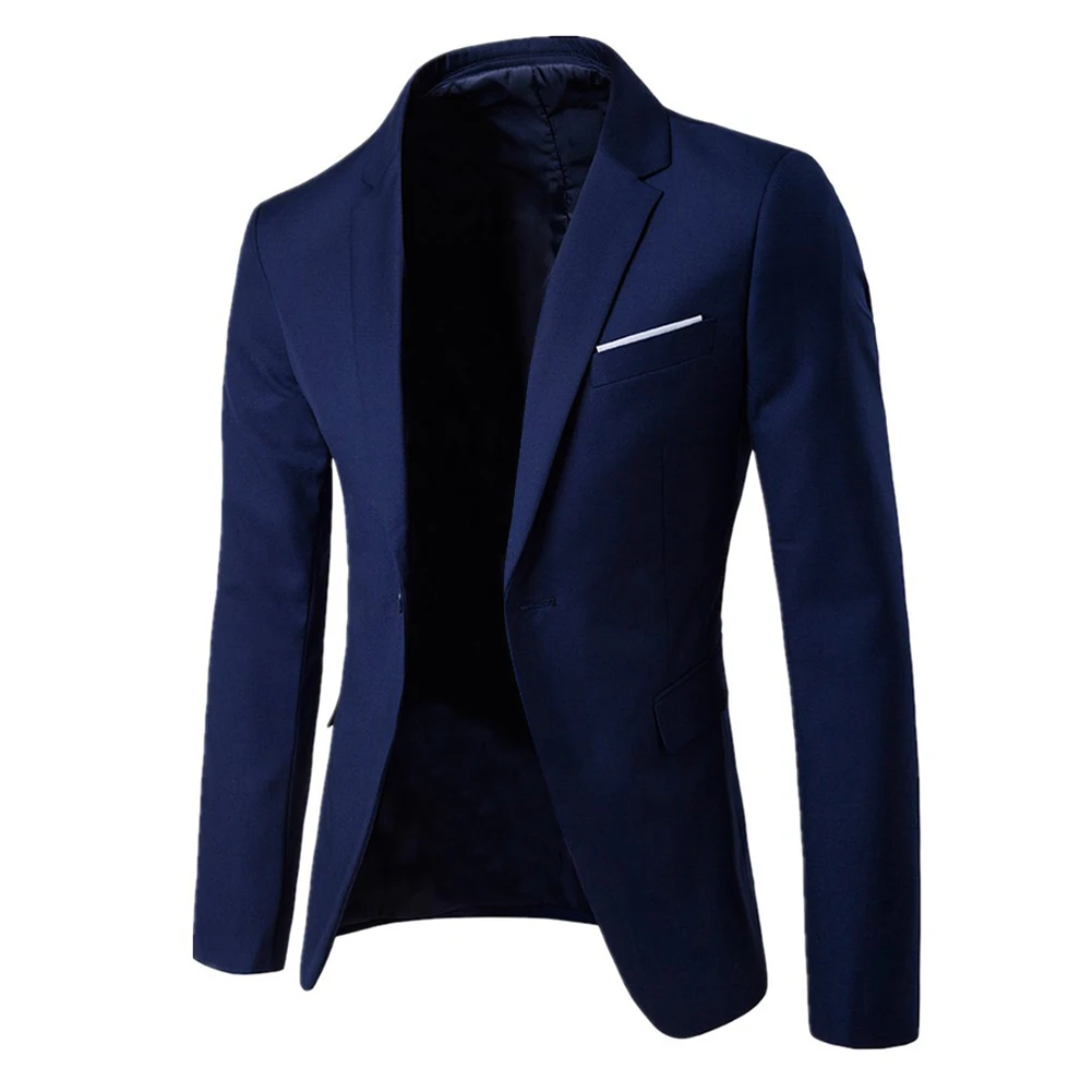 Terno plus size para homens, cor sólida,