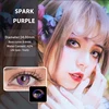 UYAAI 2Pcs/Pair Spark Contact Lenses Color contact lenses multicolored lenses contact lenses for eyes Blue lenses lenses eye ► Photo 3/5