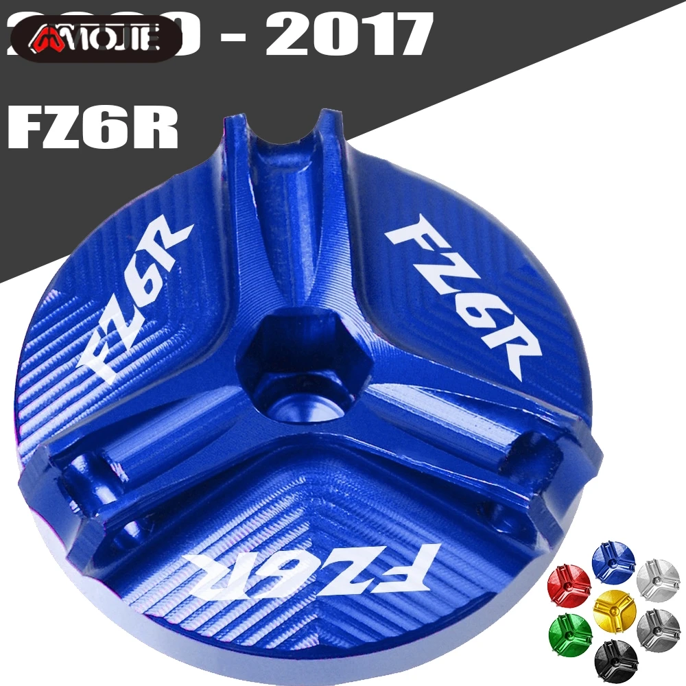 Для Yamaha FZ6R FZ 6R 2009 2010 2011 2012 2013 2014 2015 2016 2017 мотоциклетная масляная крышка двигателя CNC