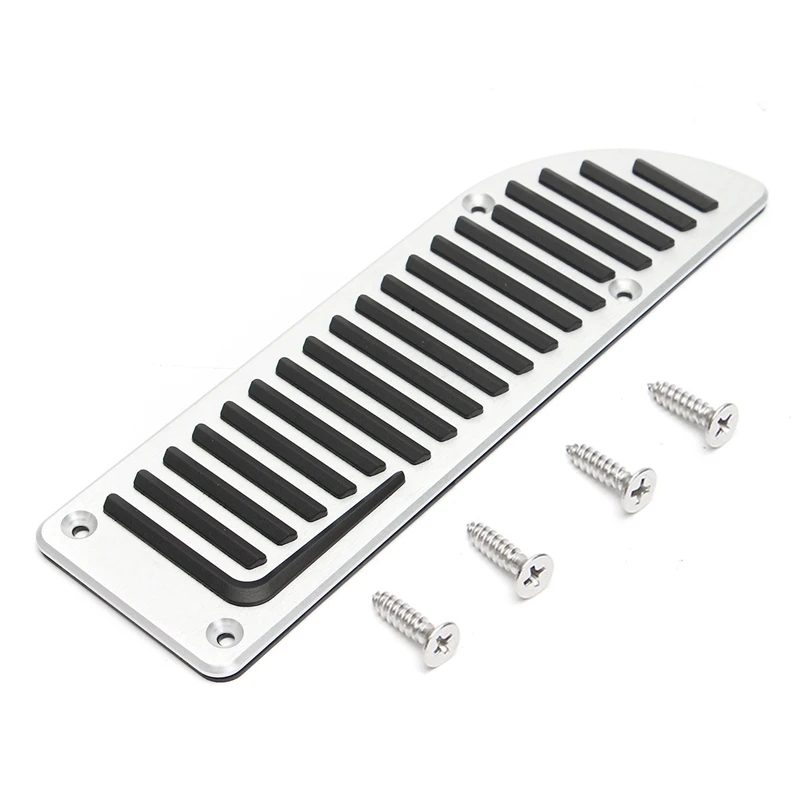 1 Set Car Aluminum Footrest Rest Gas Pedal Pad for for Volvo S60 V60 XC60 V70 XC70 S80 Car Rest Pedal Car Accessories Tools