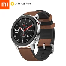 Оригинальные Смарт-часы Xiaomi Mijia Huami Amazfit GTR, спортивные, gps, водонепроницаемые, gps, для плавания, AMOLED экран, умные часы