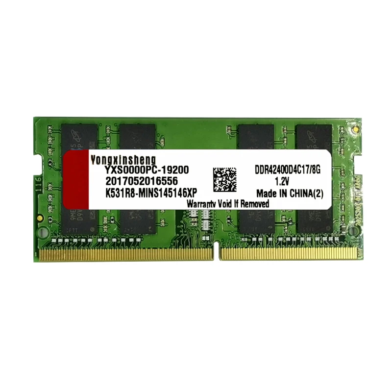 Laptop Memory Module Laptop Ram Memory Notebook Ram Memory YONGXINSHENG DDR3 DDR4 RAM 4GB 8GB 16GB 32GB 1333 1600 17000 19200 2666V 3200 Laptop Notbook SO-DIMM Memory RAM