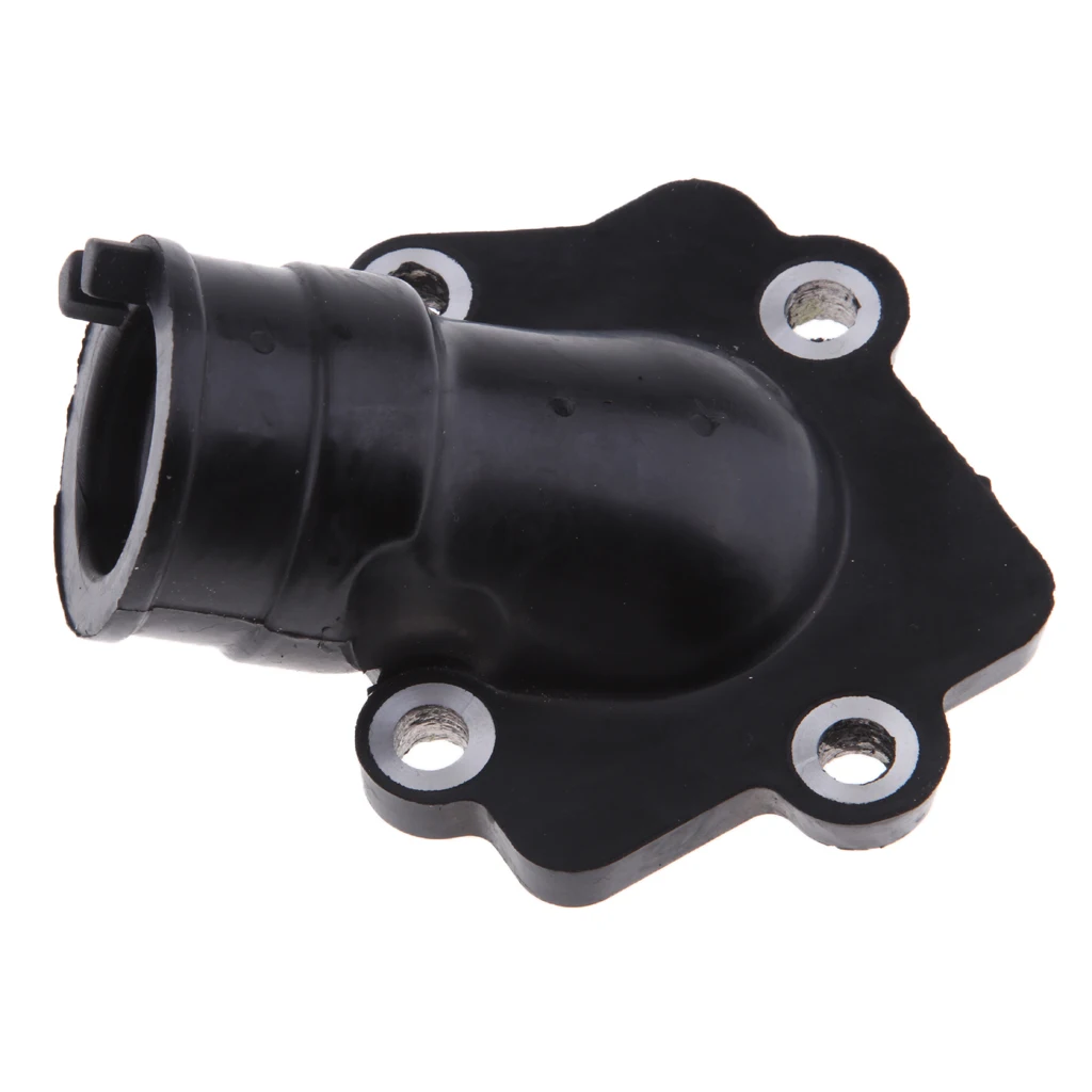 Black Rubber Intake Manifold Boot Joint Carburetor for Yamaha Aerox/Jog 50