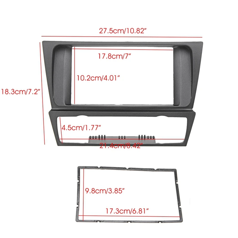 1?Din Radio Fascia Car Stereo Navigation Refitted Dash Panel Frame For CHRYSLER 300C 2004 2d40d517 3648 4c68 96ba 94d9a34c8b92.dcb9edf2c2963b31dc0b6b00f2270efc