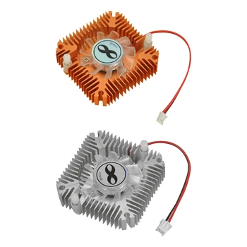 

PC Computer Water Cooling Accessories Video Graphics Card Cooler with DC 12V Silent Cooling Fan Heatsink for Desktop PC