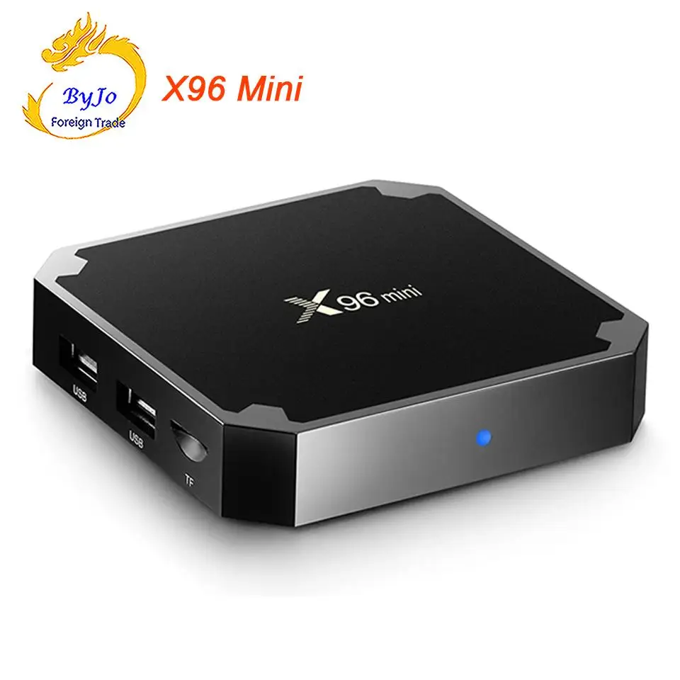 X96 Мини ТВ приставка Android 7.1.2 wifi 4K HD Смарт-приставка 1G 8G или 2G 16G Amlogic S905W четырехъядерный HDMI X96Mini ТВ приставка