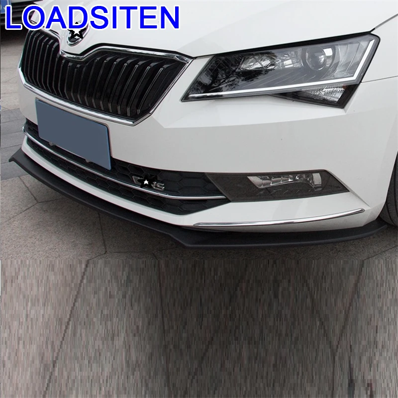 

Style Coche Protector Parachoques Auto Modification Bumper Guard Car Accessories Styling Mouldings 16 17 18 FOR Skoda Superb