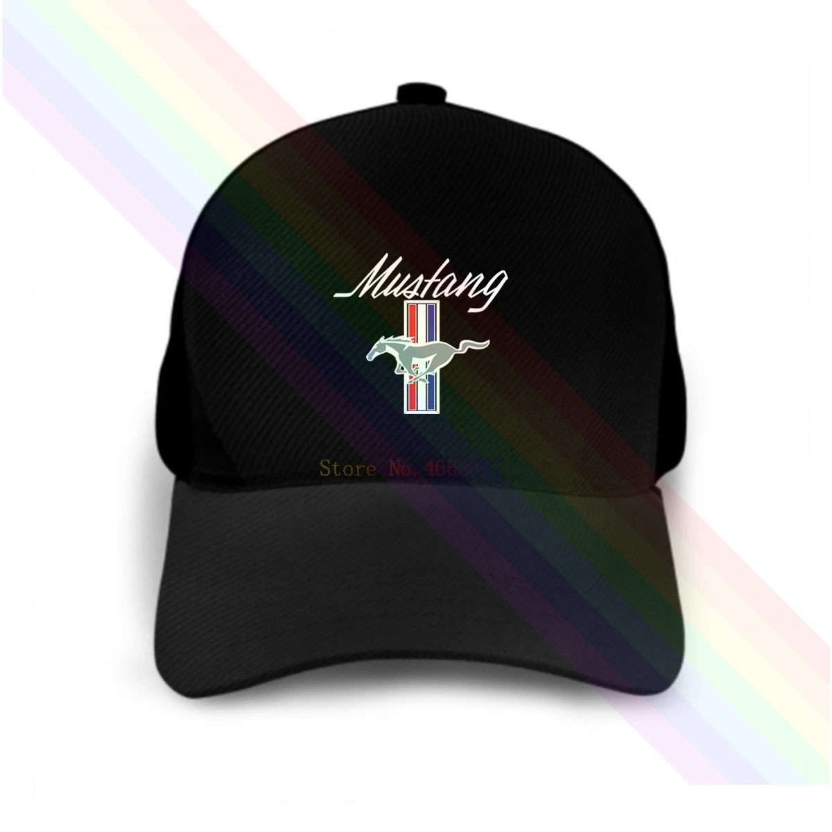 Новинка 2020 классическая белая Бейсболка унисекс с логотипом Ford Mustang | Аксессуары