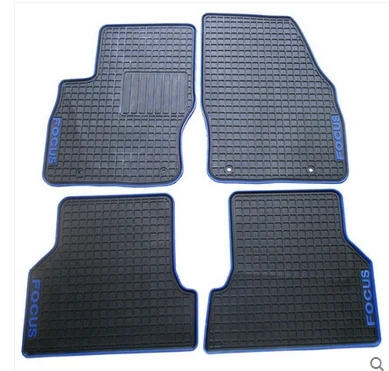 

no odor latex carpets Special floor mats forFocus durable waterproof rubber car rugs