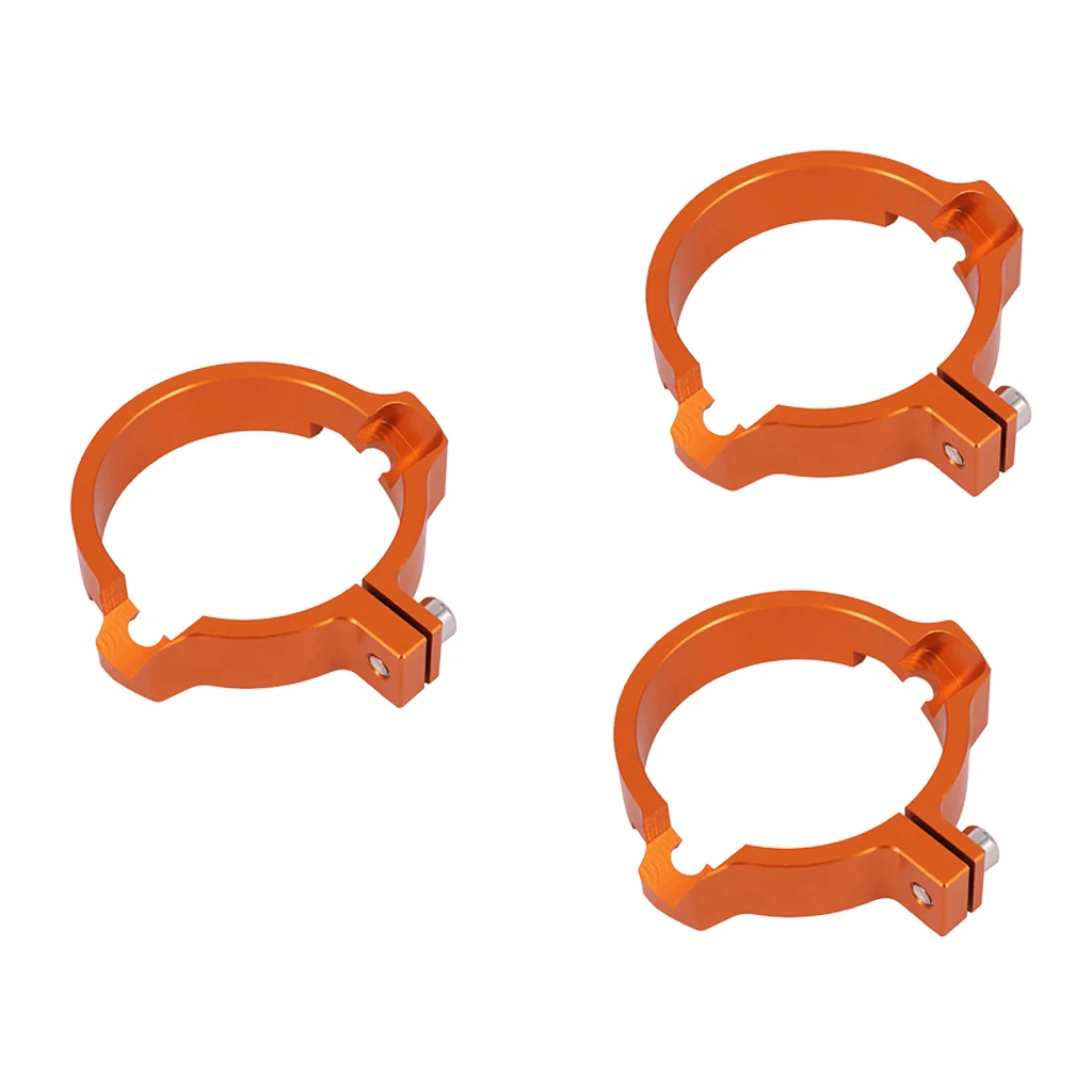 3 X мотоцикл выхлопной o-зажим для SX250 EXC250 300 17-18 оранжевый
