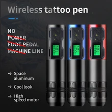 

Ghost Axe 2000 Ma Lithium Battery Portable Tattoo Pen Rotating Motor Wireless Charging for Artist Body