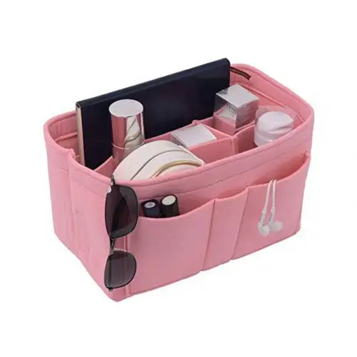 Pink M Многофункциональная косметичка для женщин, большой емкости, сумки для макияжа, дорожный органайзер для косметических инструментов, сумка для хранения - Цвет: Pink M