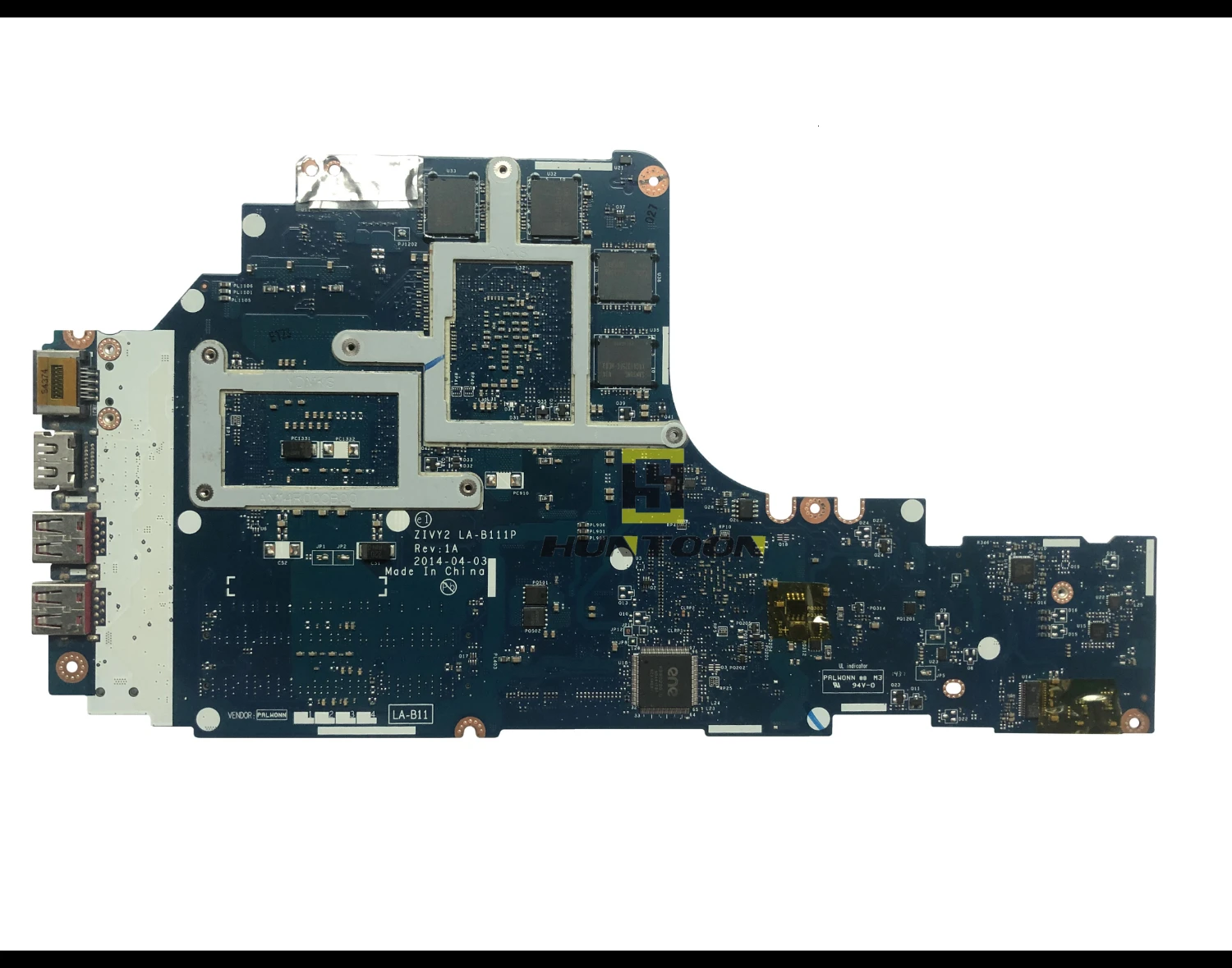 FRU: 5B20G59763 для lenovo Ideapad Y70-70 Материнская плата ноутбука ZIVY2 LA-B111P SR1PX I7-4710HQ DDR3L GTX860M 4 гб тестирование
