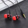 1Pc 3.5mm High Quality Wired Earphone Stereo In-Ear Nylon Weave Cable Earphone Headset With Mic For Laptop Smartphone Gifts 3