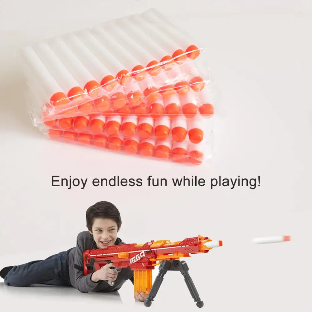 100 шт. светящиеся мягкие пули для Nerf 7 2 см| |