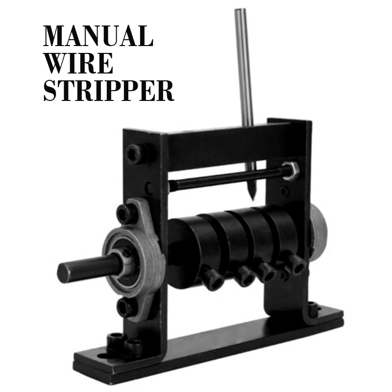 

1pc New Manual Handle Wire/Cable Stripping Machine Wire Stripper for Old Scrap Copper Metal Electric Wire Cabel Recycle Tools