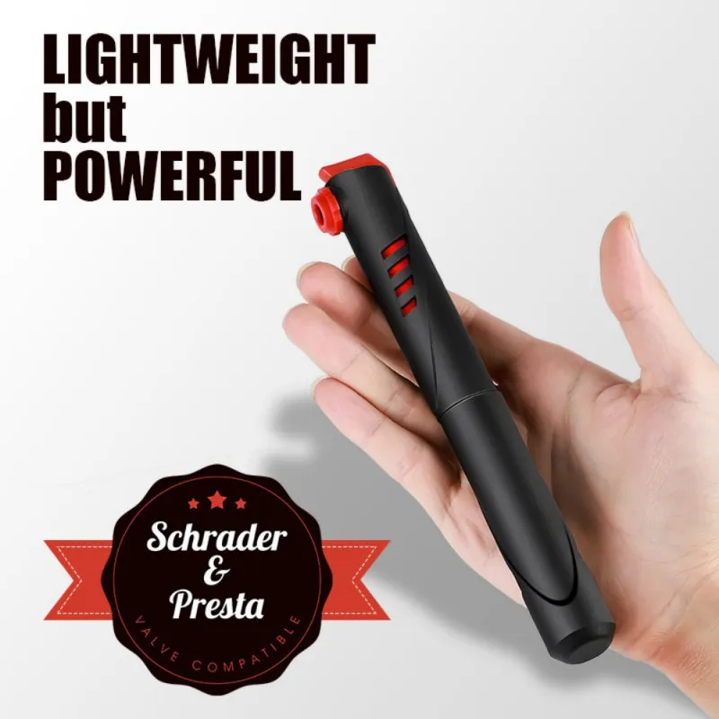 

Cycling Air Pump Portable Bicycle Pump Hand Pump Ball Tire Inflator Schrader Presta MTB Mini Telescopic Pump cycling accessories