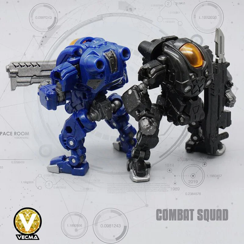 MFT Deforamtion Robot VS-S01 Space Soldiers Marines Astaress Start Warrior StarCrafts Commander Raynor Action Figure Collections afbeelding