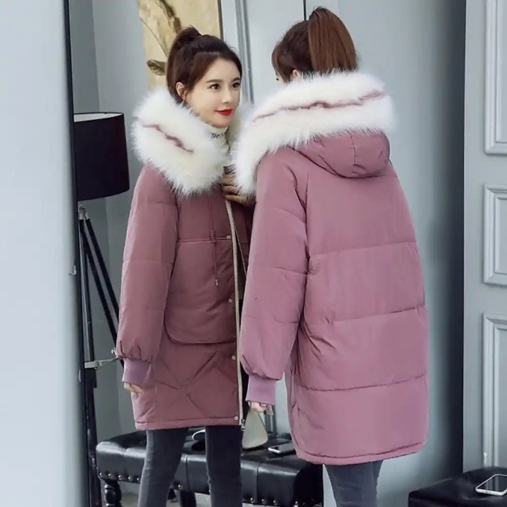 parka feminina longa