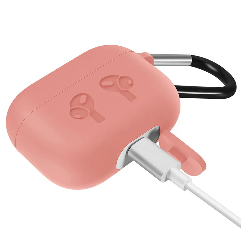 Case 07 Силиконовый чехол/металлическая Пылезащитная наклейка для Airpods Pro Bluetooth наушники Защитная крышка с крючком, для Airpods Pro Аксессуары - Цвет: Case 07