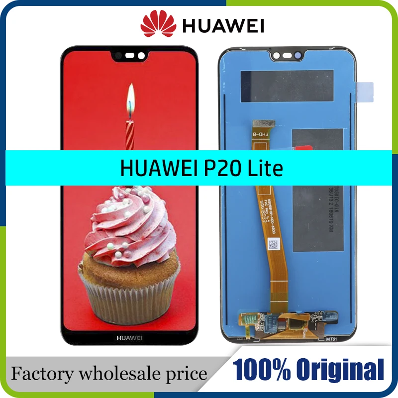 

Original 5.84" LCD For HUAWEI P20 Lite Display Touch Screen with Frame for HUAWEI P20 Lite LCD ane-lx3 Huawei Nova 3e Display