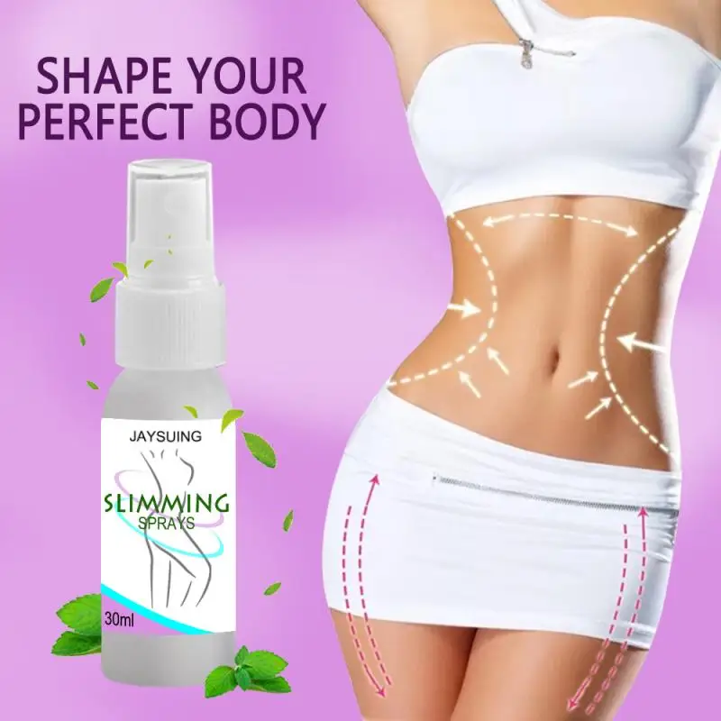 Fat Burning Spray Eliminate Cellulite Skin Elasticity Break Down Fat Massage Improve Skin Button Weight Loss Spray TSLM1 afbeelding