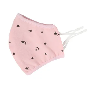 

1PCS Ice Silk Masks Washable Anti Dust Allergies Mask Travel Reusable Adjustable earloop straps support long-time usage Cotton