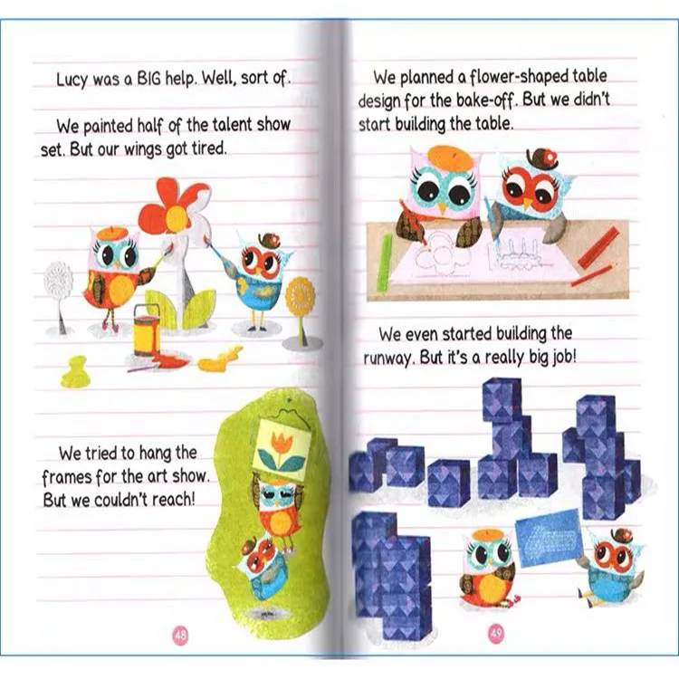 19 Books/Set Owl Diaries English Picture Book Kids Early