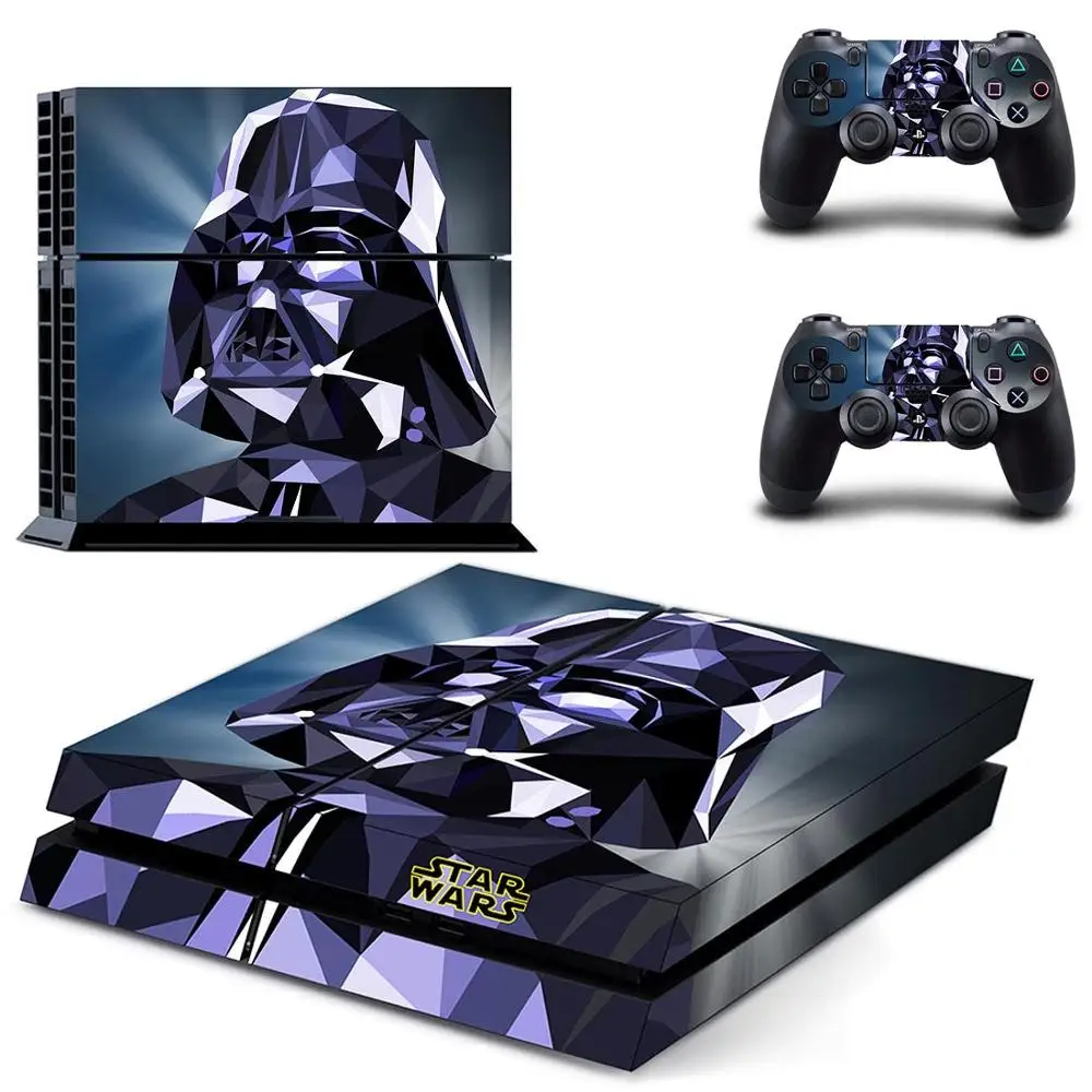DPTM1156 Star Wars Play station 4 наклейки s, PS 4 виниловые Наклейка для PS4 Pegatinas Adesivo для консоли playstation 4 и 2 контроллера - Цвет: DPTM1156
