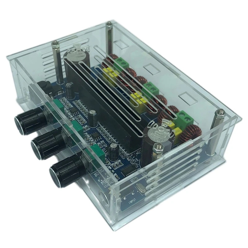 XH-A305 TPA3116D2 100W + 2X50W высокое Мощность 2 1 канал Bluetooth 5 0 цифровой Плата усилителя с