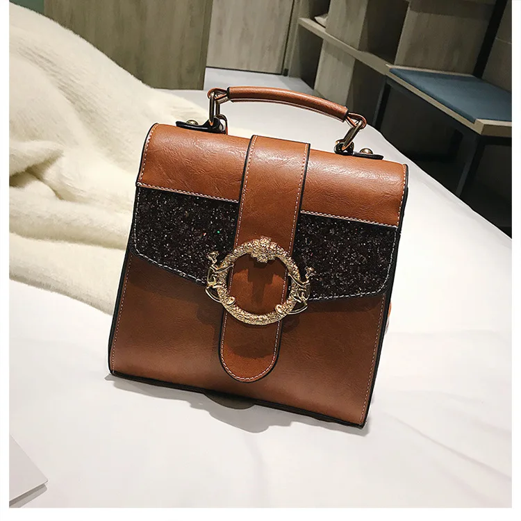 Zhenli New Style WOMEN'S Bag Pu WOMEN'S Backpack Solid Color AliExpress New Style Birkin Bag outside China on Behalf