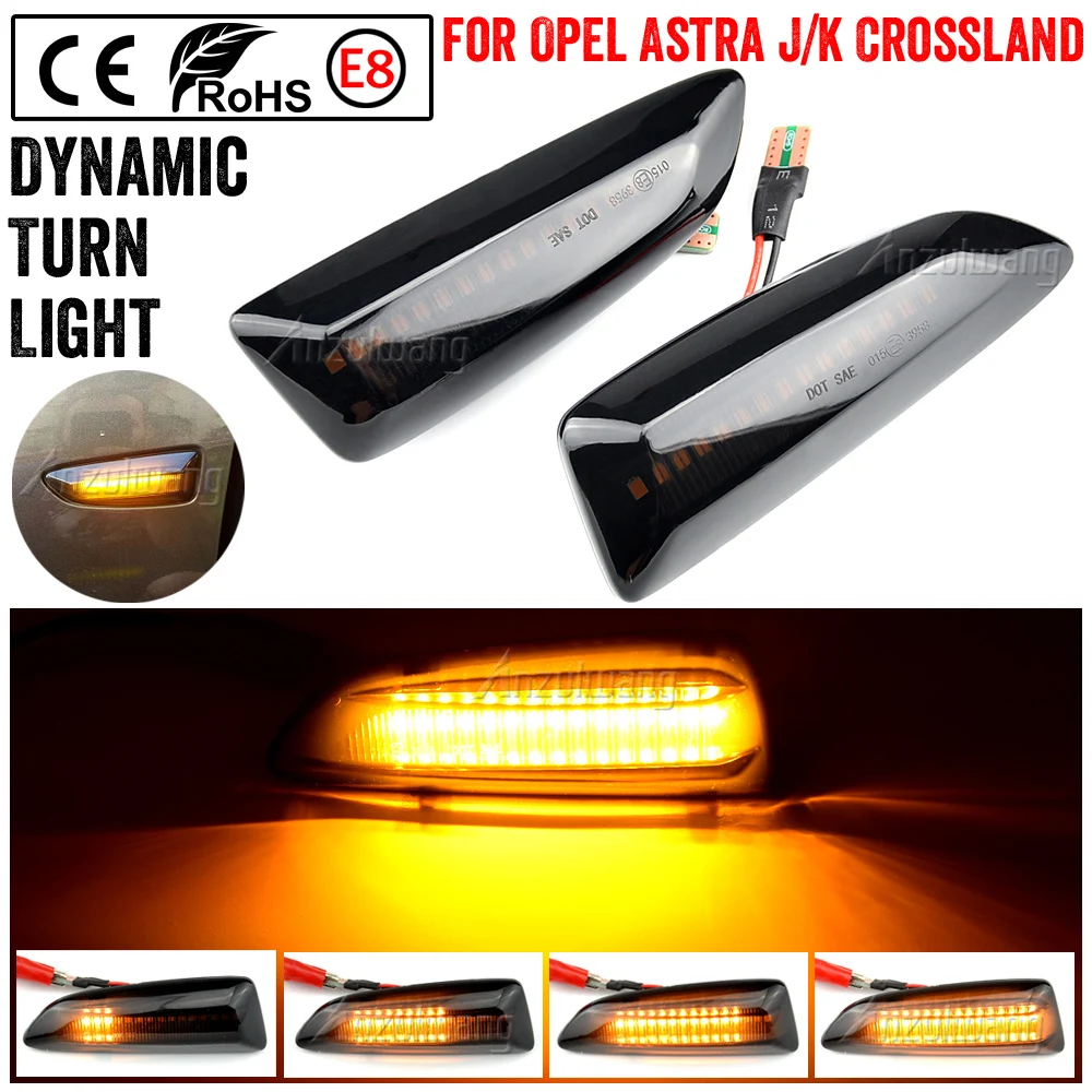 LED Dynamic Turn Signal Light Side Fender Marker Lamp