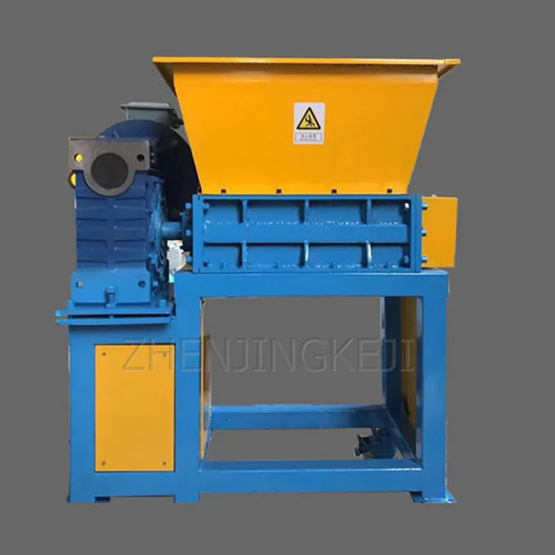 

Small Electric Crusher 220V Two-axis Universal Plastic Scrap Metal Impact Shredder Shredder Metalworking Tools Shredded Materia