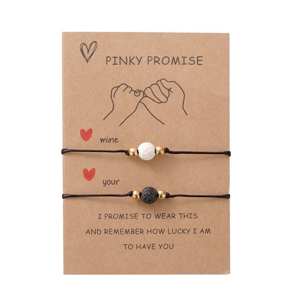 Eif Dock Handmade Braided Eight-character Lucky Couple Rope String Infinity Adjustable Bracelet For Women Male Lovers Friendship