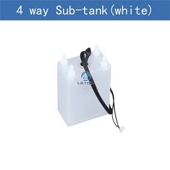 

High quality！Letop white 4 way sub tank with level sensor for printer machine
