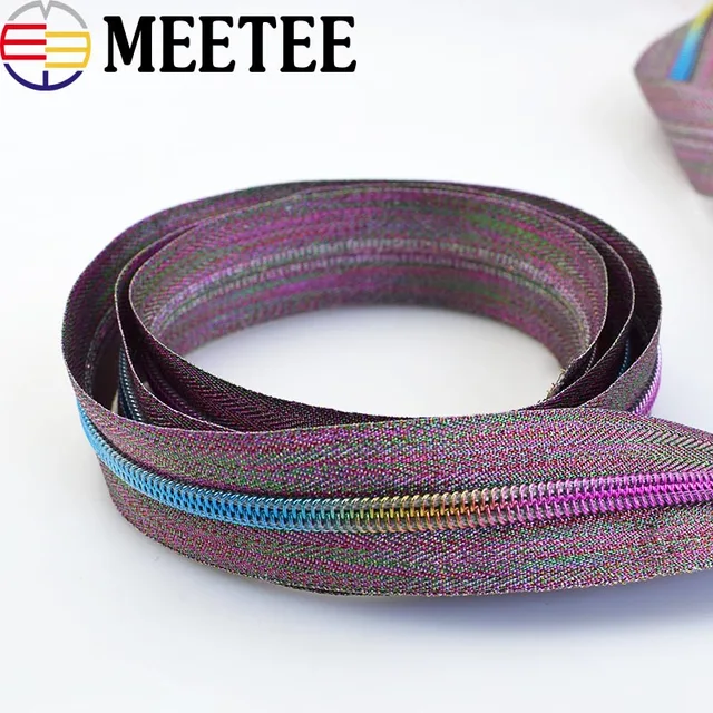 US $6.20 2Meters 5# Open-End Nylon Zipper For Sewing DIY Zip Sports Coat Clothes Zippers Garment Accessories