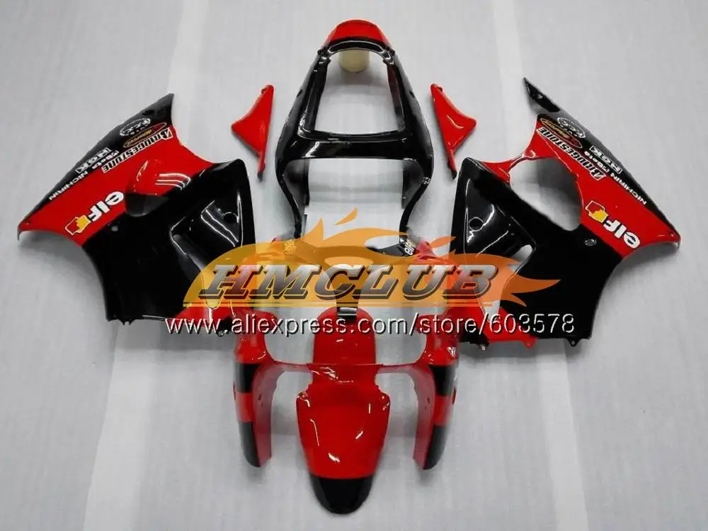 Корпус для KAWASAKI ZX600 600CC ZZR600 05 06 07 08 107CL. 163 ZX600CC ZZR-600 ZZR 600 2005 2006 2007 2008 Белый Черный OEM обтекатели - Цвет: No. 22