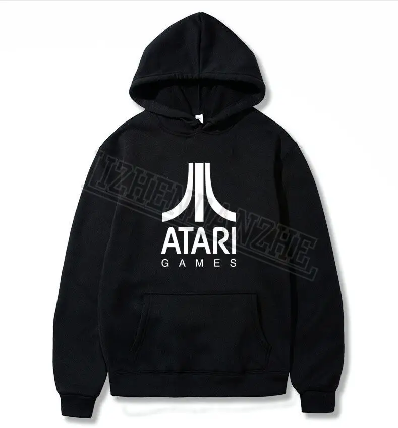 Весна Осень Новые ATARI толстовки Модные мужские крутые печатные Мужская одежда Женская Толстовка Топы