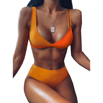 

Spaghetti Strap Top And Pants Women Set Summer Beach Solid Boho Clothing 2020 SJ5072X