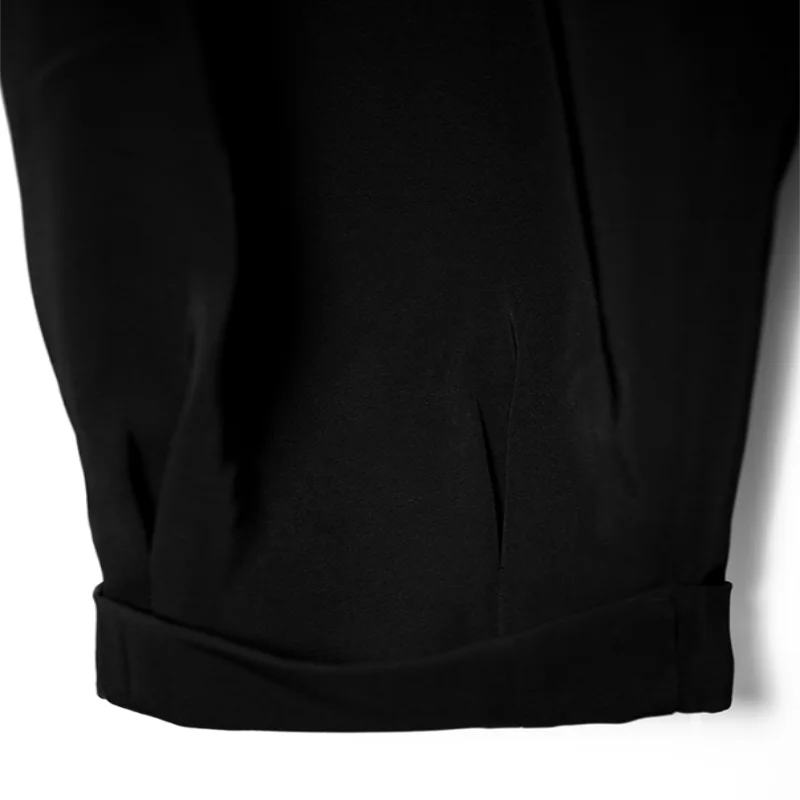 Men's Casual Style Nine Cent Pants Super Loose Fashion Haren Pants